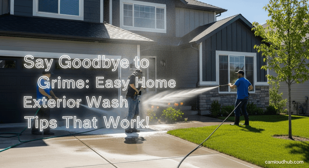 Say Goodbye to Grime: Easy Home Exterior Wash Tips That Work!