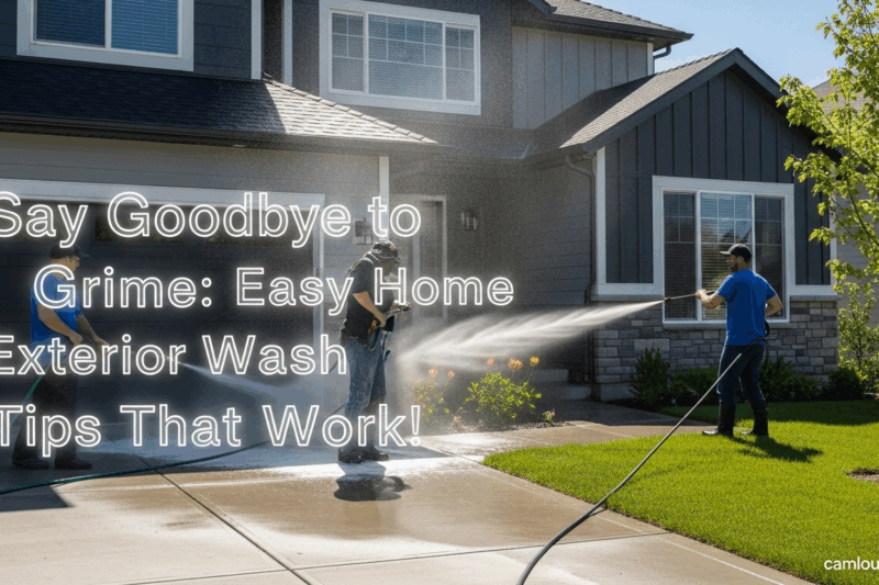 Say Goodbye to Grime: Easy Home Exterior Wash Tips That Work!