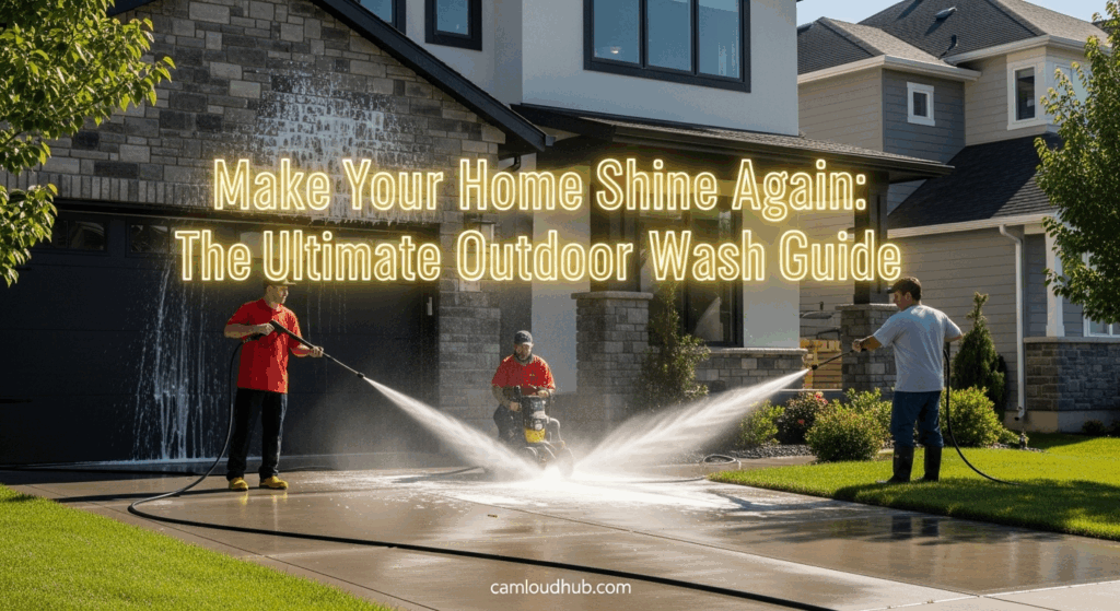 Make Your Home Shine Again: The Ultimate Outdoor Wash Guide