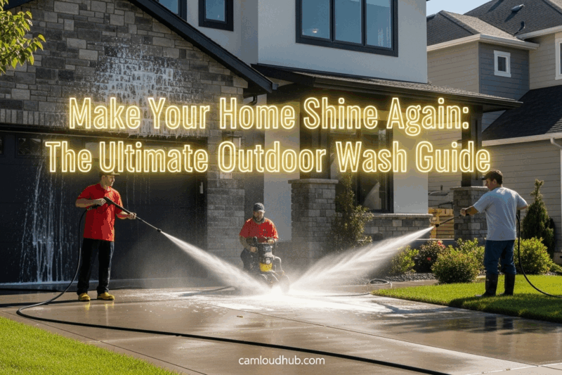 Make Your Home Shine Again: The Ultimate Outdoor Wash Guide
