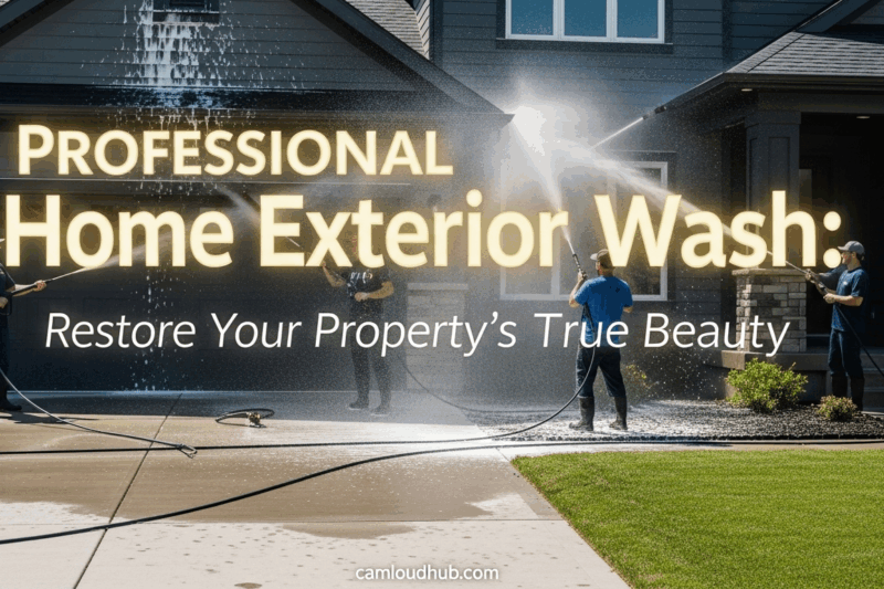 Professional Home Exterior Wash: Restore Your Property’s True Beauty