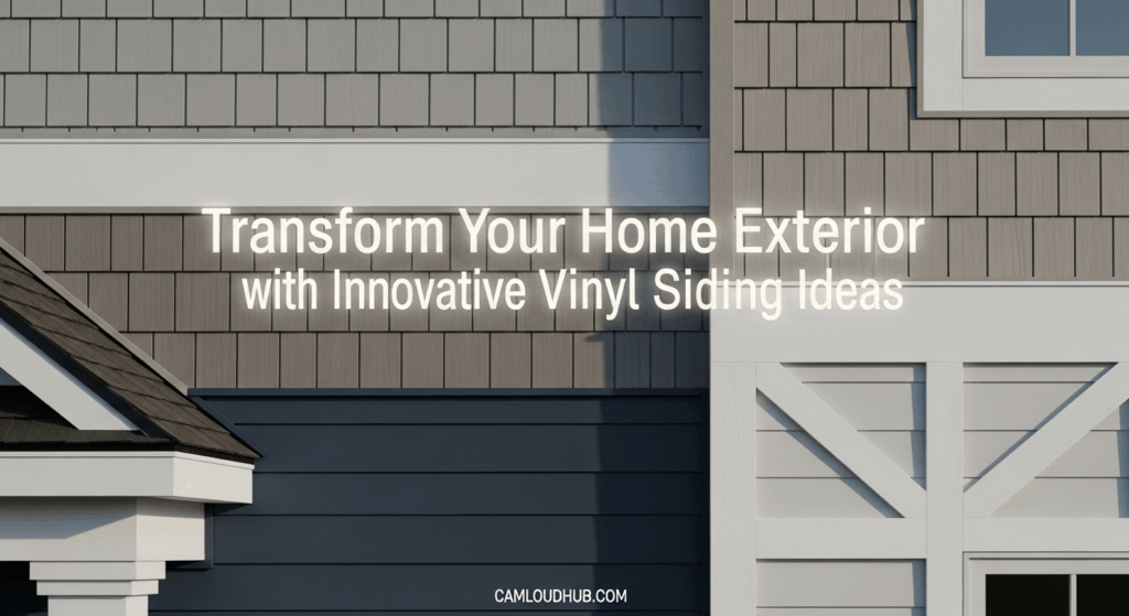 Transform Your Home Exterior with Innovative Vinyl Siding Ideas