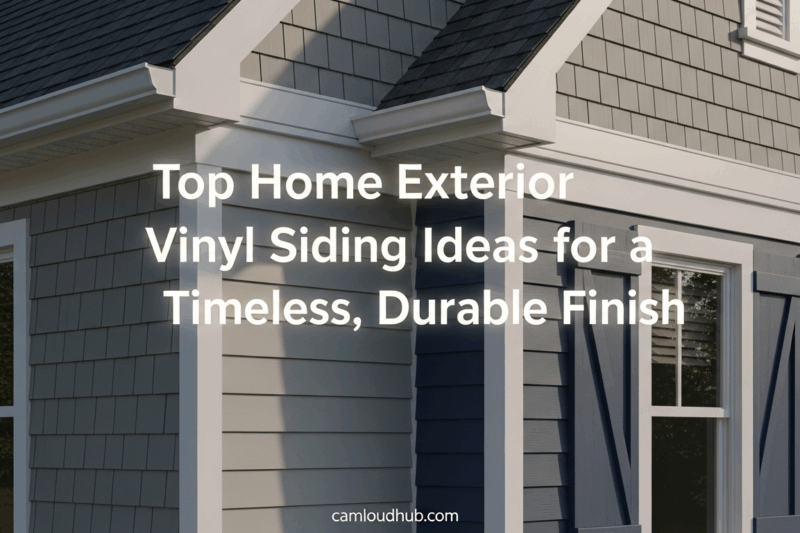 Top Home Exterior Vinyl Siding Ideas for a Timeless, Durable Finish