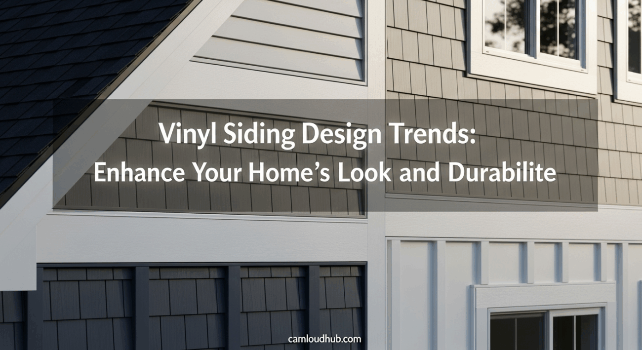 Vinyl Siding Design Trends: Enhance Your Home’s Look and Durability