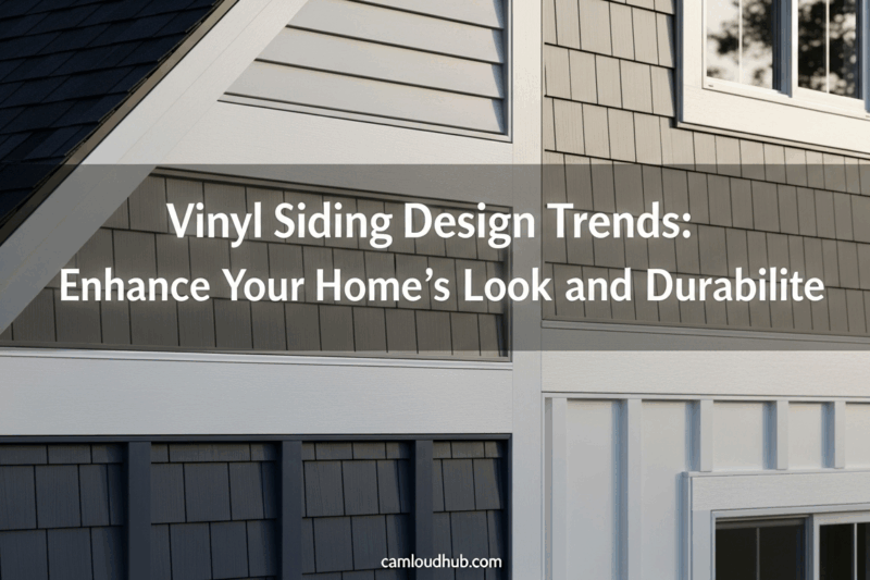 Vinyl Siding Design Trends: Enhance Your Home’s Look and Durability
