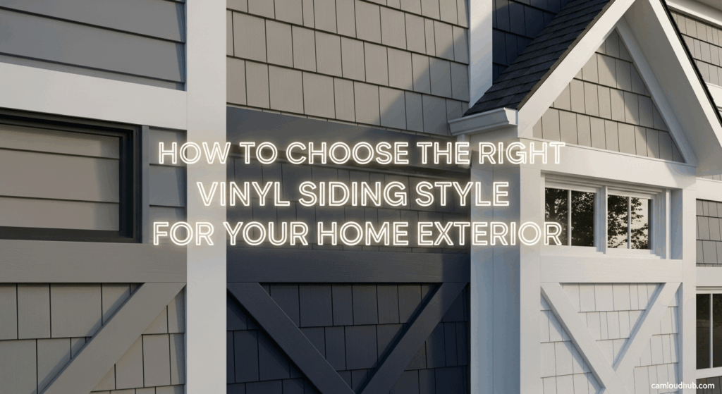 How to Choose the Right Vinyl Siding Style for Your Home Exterior