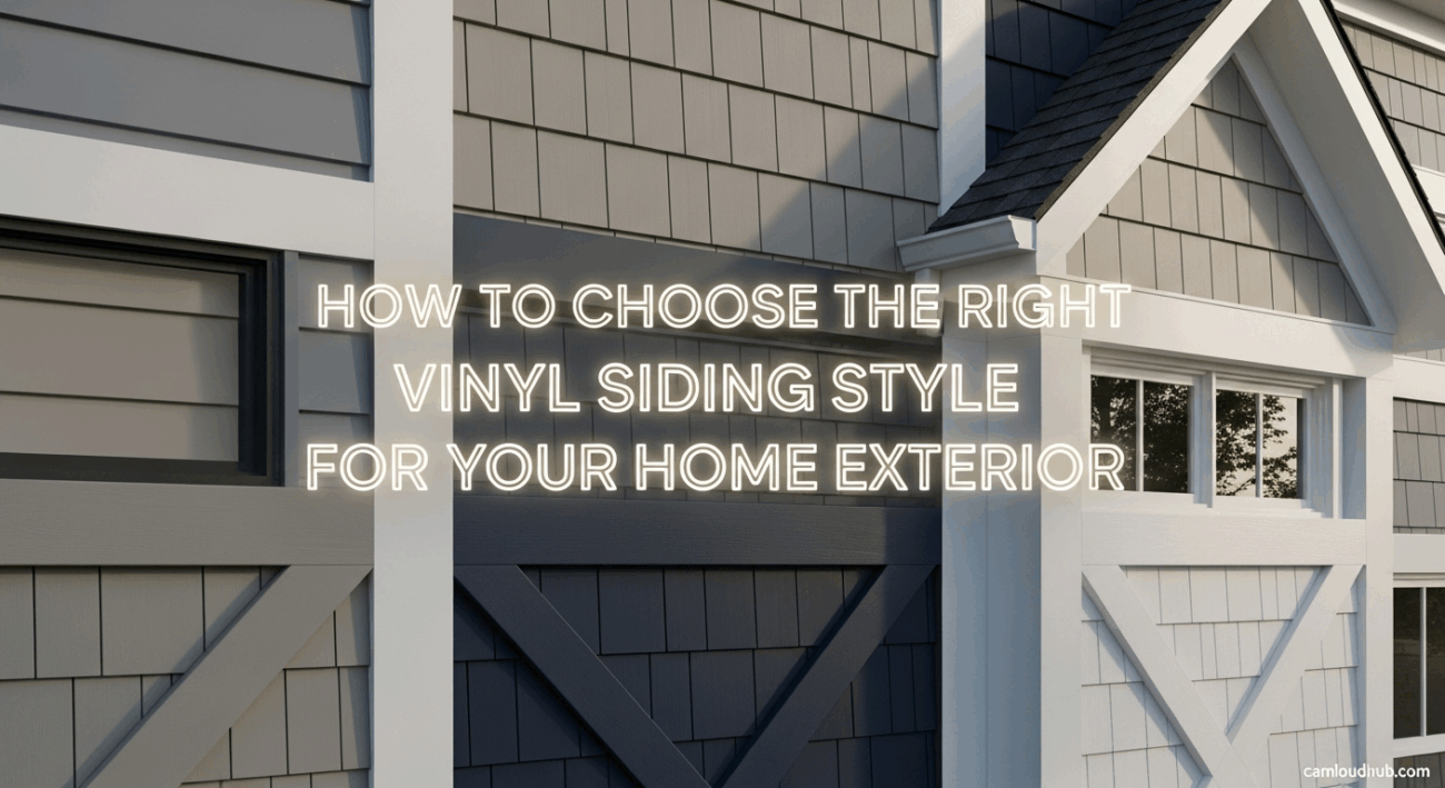 How to Choose the Right Vinyl Siding Style for Your Home Exterior