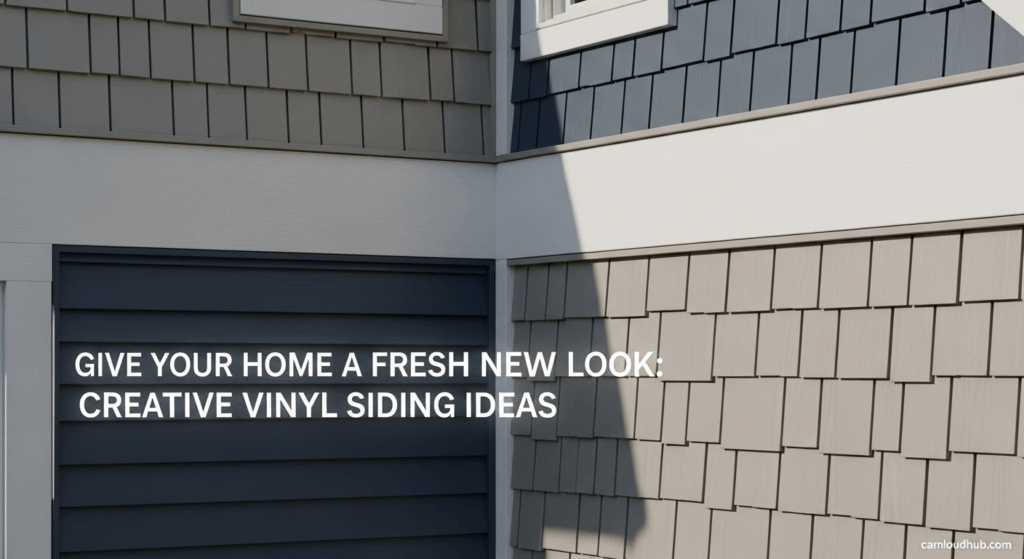 Give Your Home a Fresh New Look: Creative Vinyl Siding Ideas