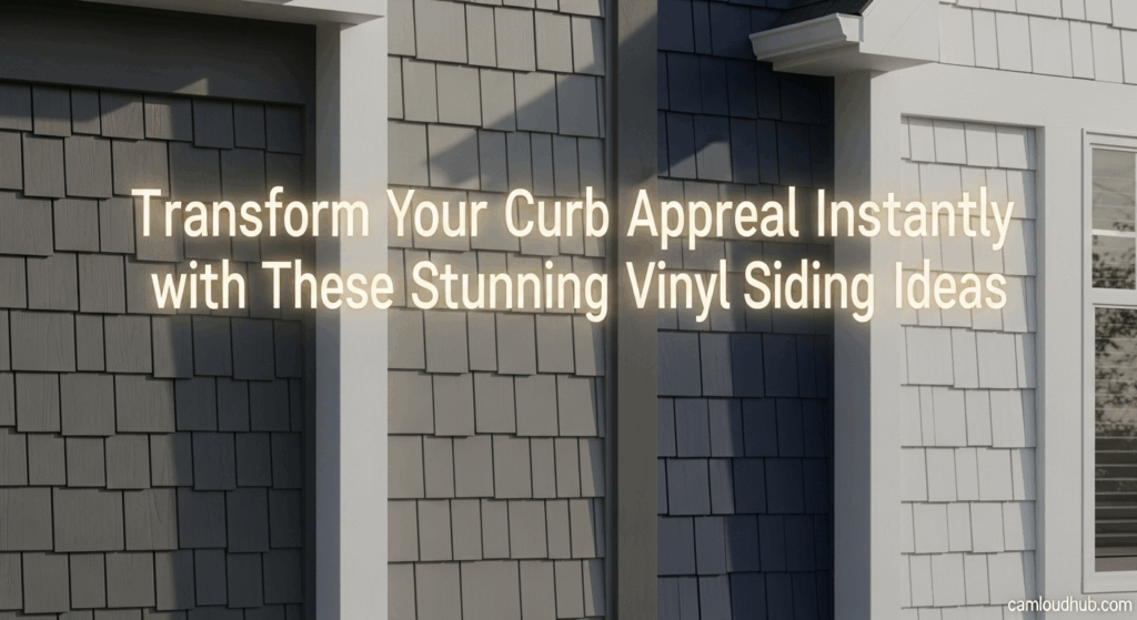 Transform Your Curb Appeal Instantly with These Stunning Vinyl Siding Ideas