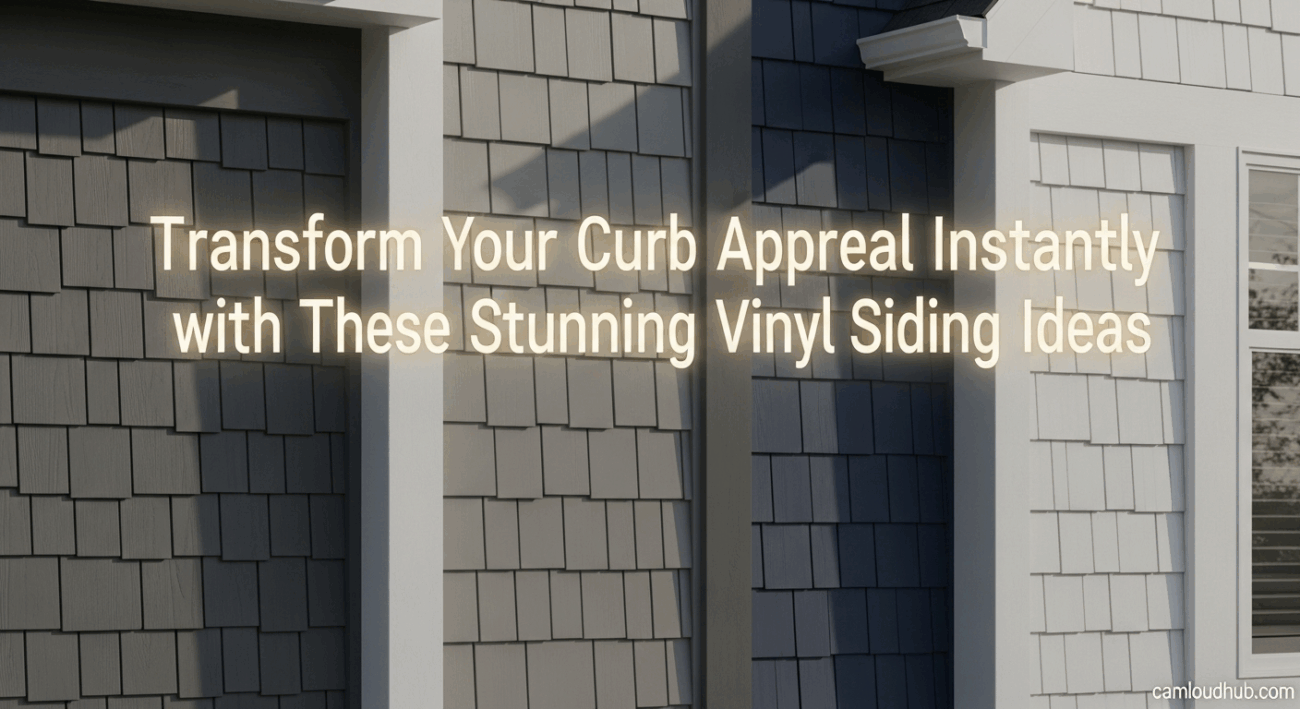 Transform Your Curb Appeal Instantly with These Stunning Vinyl Siding Ideas