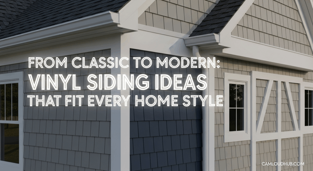 From Classic to Modern: Vinyl Siding Ideas That Fit Every Home Style