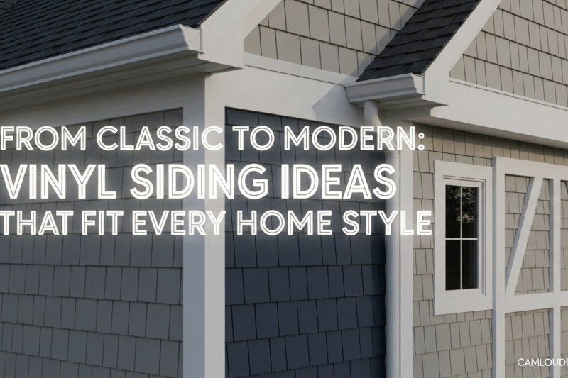 From Classic to Modern: Vinyl Siding Ideas That Fit Every Home Style