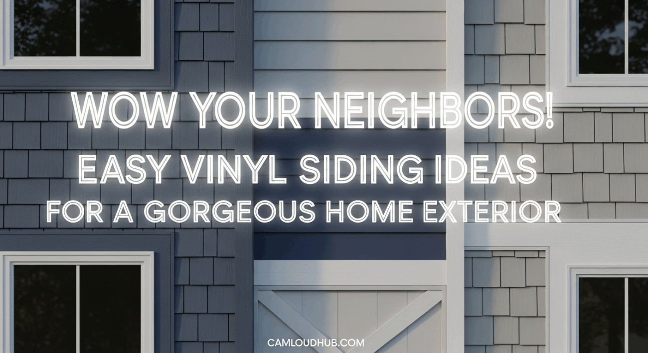 Wow Your Neighbors! Easy Vinyl Siding Ideas for a Gorgeous Home Exterior