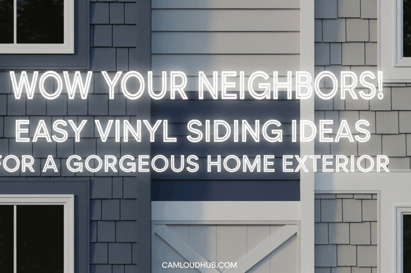 Wow Your Neighbors! Easy Vinyl Siding Ideas for a Gorgeous Home Exterior