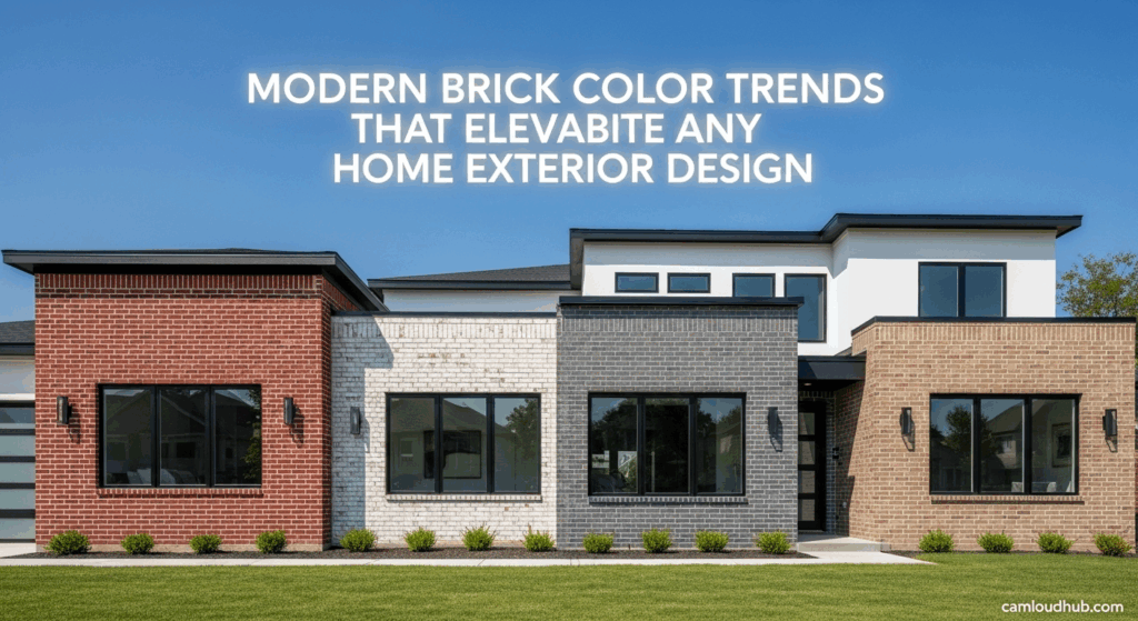 Modern Brick Color Trends That Elevate Any Home Exterior Design