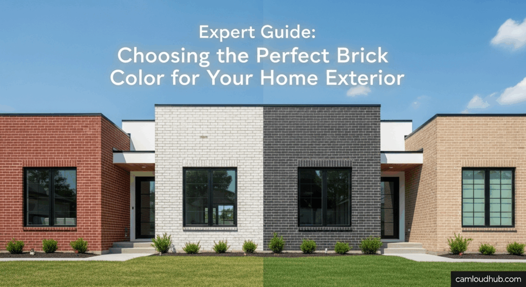 Expert Guide: Choosing the Perfect Brick Color for Your Home Exterior