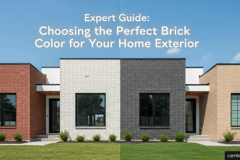 Expert Guide: Choosing the Perfect Brick Color for Your Home Exterior