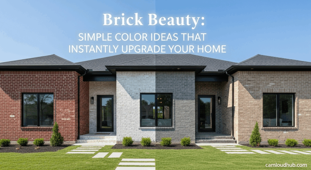 Brick Beauty: Simple Color Ideas That Instantly Upgrade Your Home