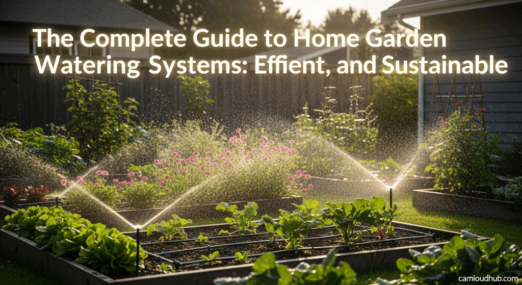 The Complete Guide to Home Garden Watering Systems: Smart, Efficient, and Sustainable