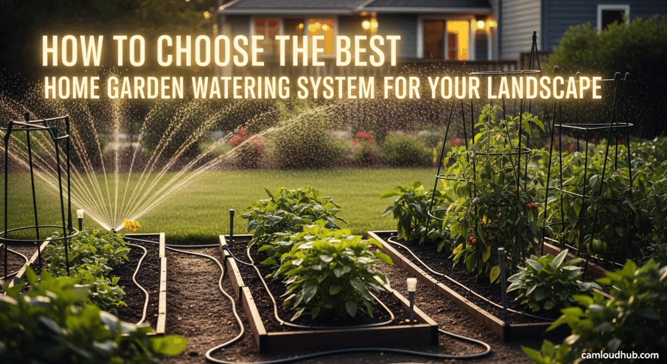 How to Choose the Best Home Garden Watering System for Your Landscape