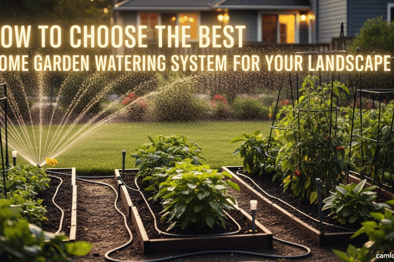 How to Choose the Best Home Garden Watering System for Your Landscape