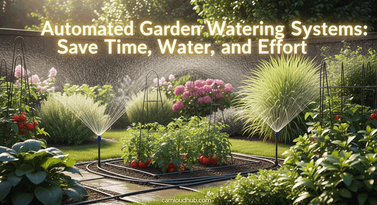 Automated Garden Watering Systems: Save Time, Water, and Effort