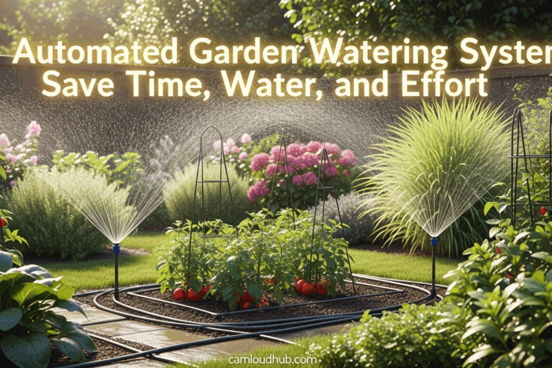Automated Garden Watering Systems: Save Time, Water, and Effort
