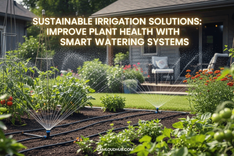 Sustainable Irrigation Solutions: Improve Plant Health with Smart Watering Systems