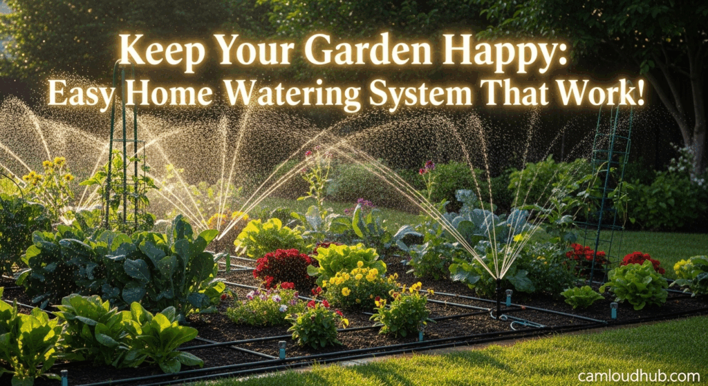 Keep Your Garden Happy: Easy Home Watering System Ideas That Work!
