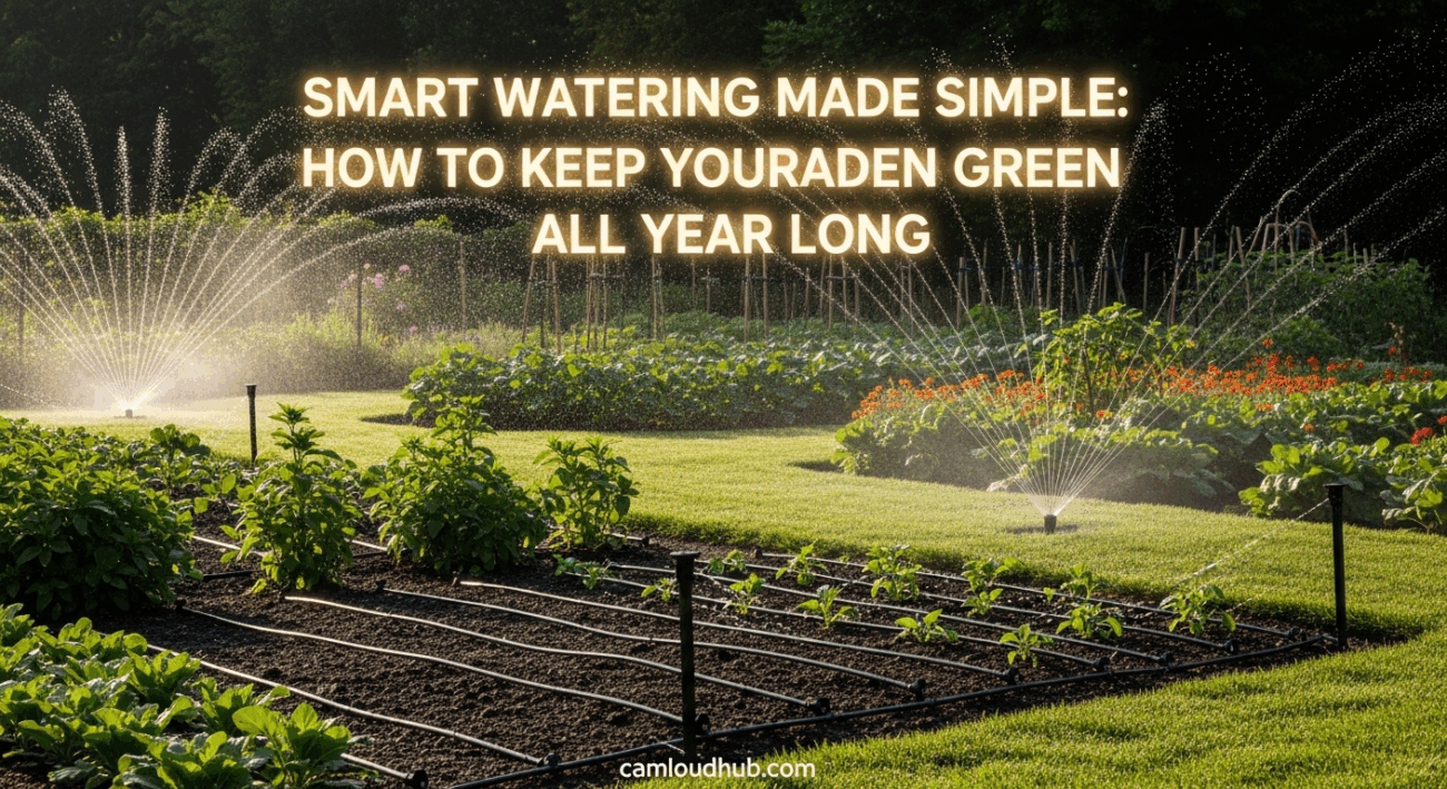 Smart Watering Made Simple: How to Keep Your Garden Green All Year Long