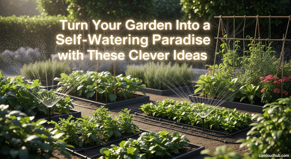 Turn Your Garden Into a Self-Watering Paradise with These Clever Ideas