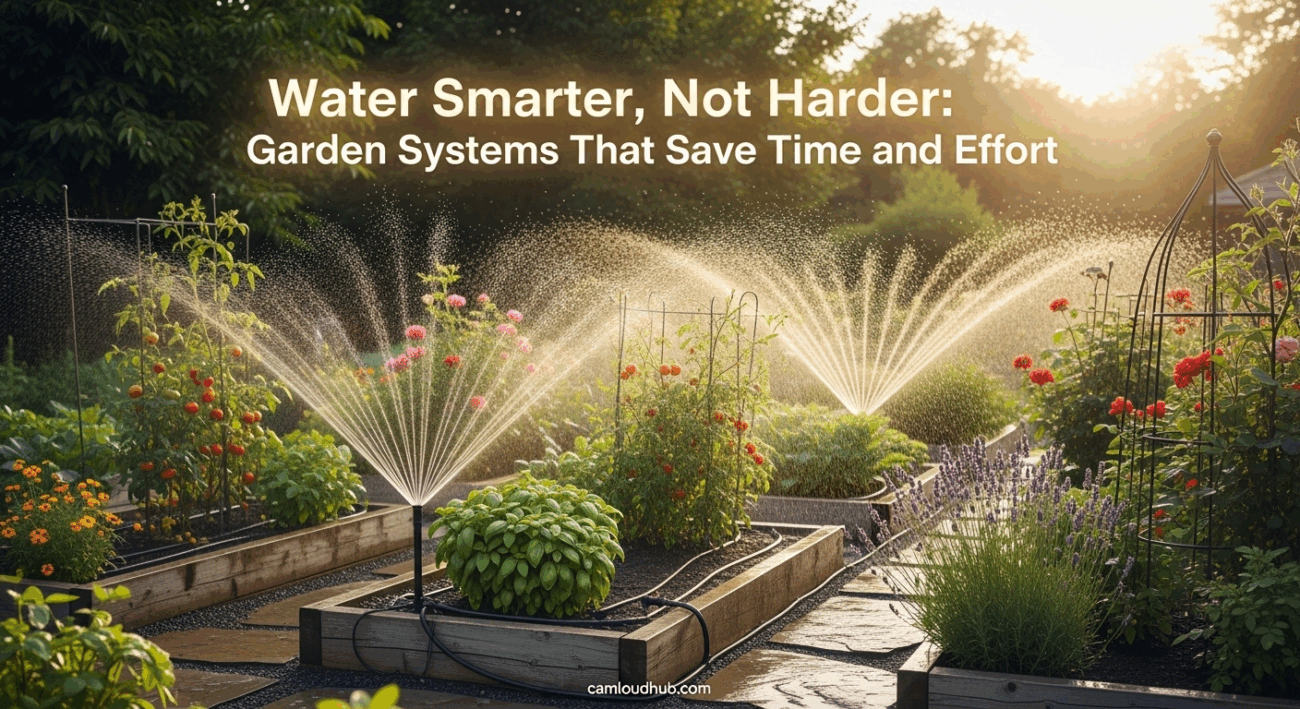 Water Smarter, Not Harder: Home Garden Systems That Save Time and Effort