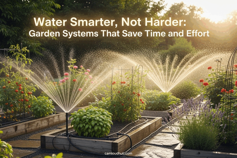 Water Smarter, Not Harder: Home Garden Systems That Save Time and Effort