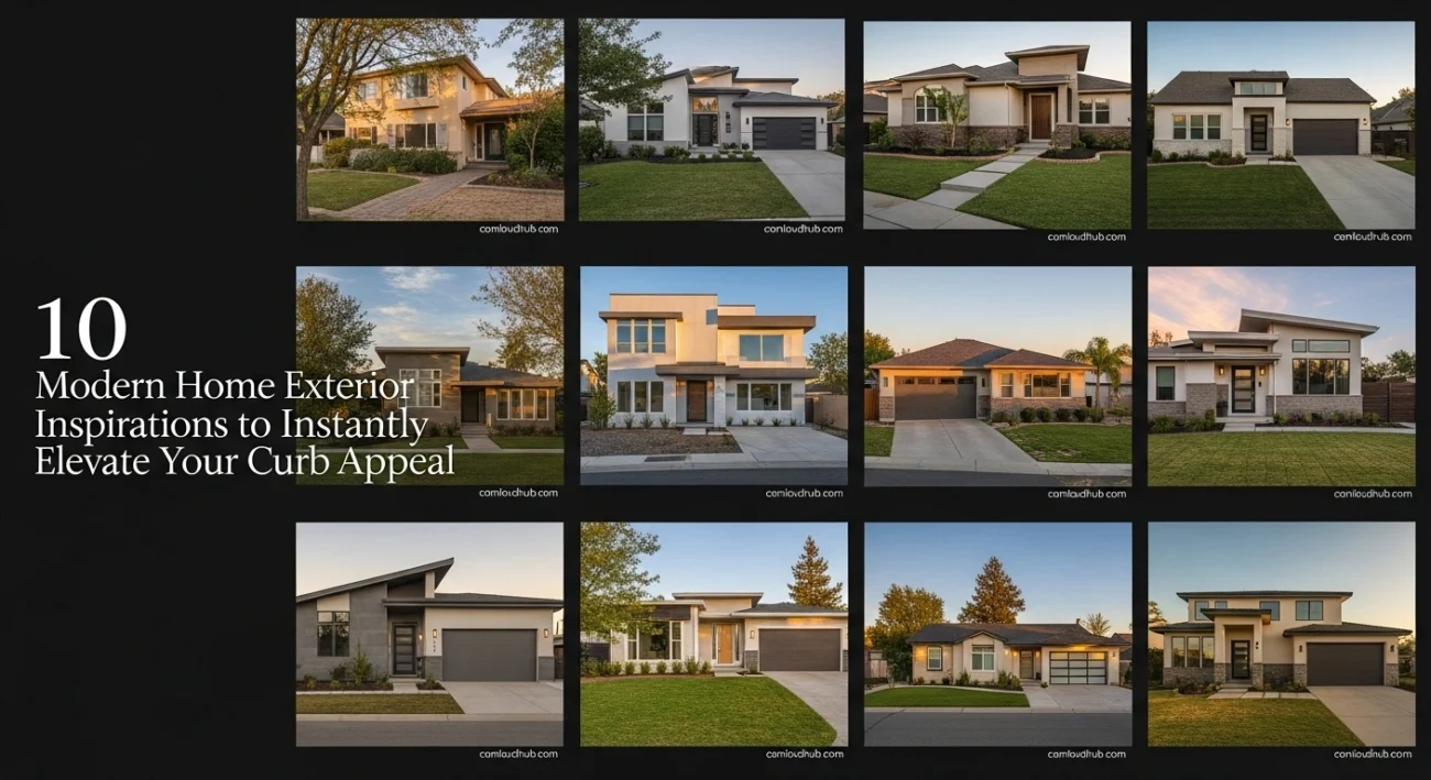 10 Modern Home Exterior Inspirations to Instantly Elevate Your Curb Appeal