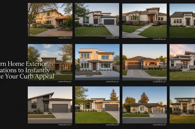 10 Modern Home Exterior Inspirations to Instantly Elevate Your Curb Appeal