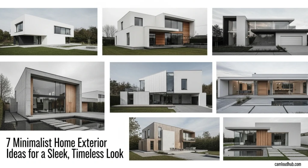 7 Minimalist Home Exterior Ideas for a Sleek, Timeless Look