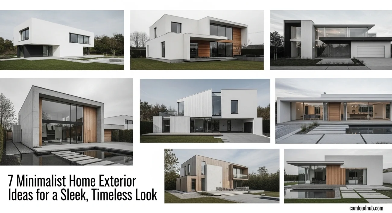 7 Minimalist Home Exterior Ideas for a Sleek, Timeless Look
