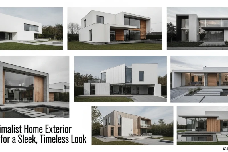 7 Minimalist Home Exterior Ideas for a Sleek, Timeless Look