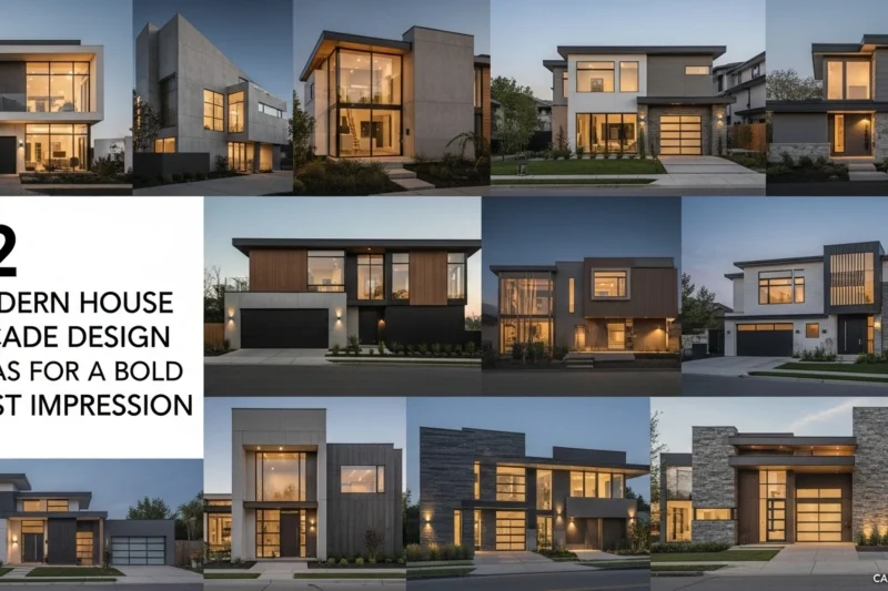12 Modern House Facade Design Ideas for a Bold First Impression