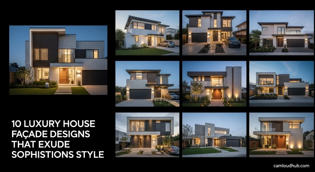 10 Luxury House Facade Designs That Exude Sophisticated Style