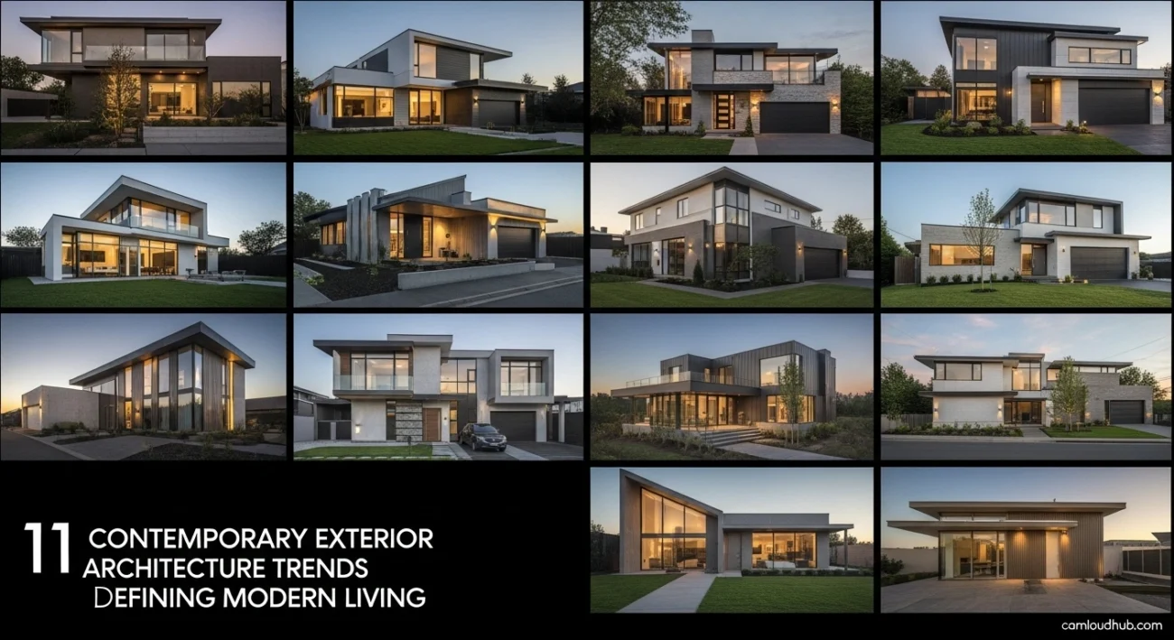 11 Contemporary Exterior Architecture Trends Defining Modern Living