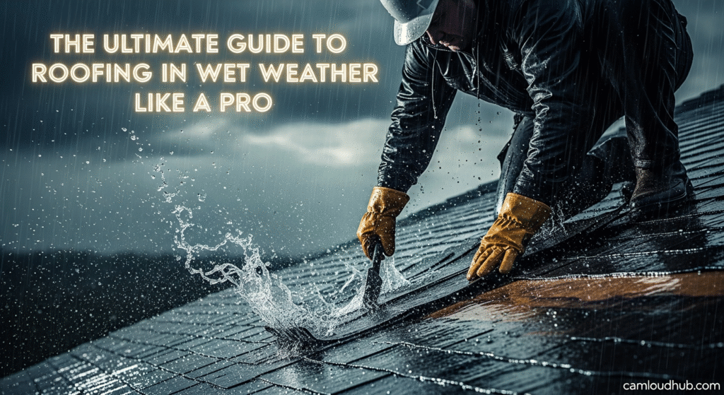 The Ultimate Guide to Roofing in Wet Weather Like a Pro