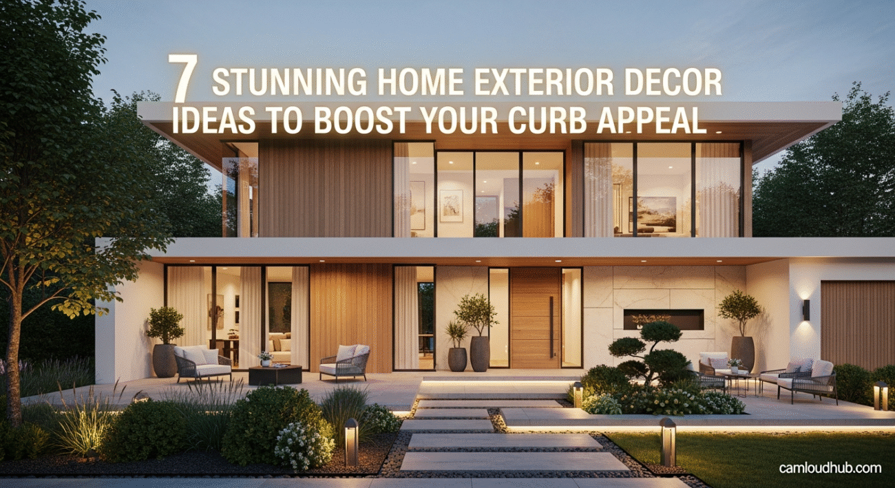 7 Stunning Home Exterior Decor Ideas to Boost Your Curb Appeal