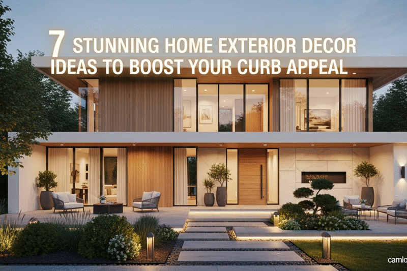 7 Stunning Home Exterior Decor Ideas to Boost Your Curb Appeal