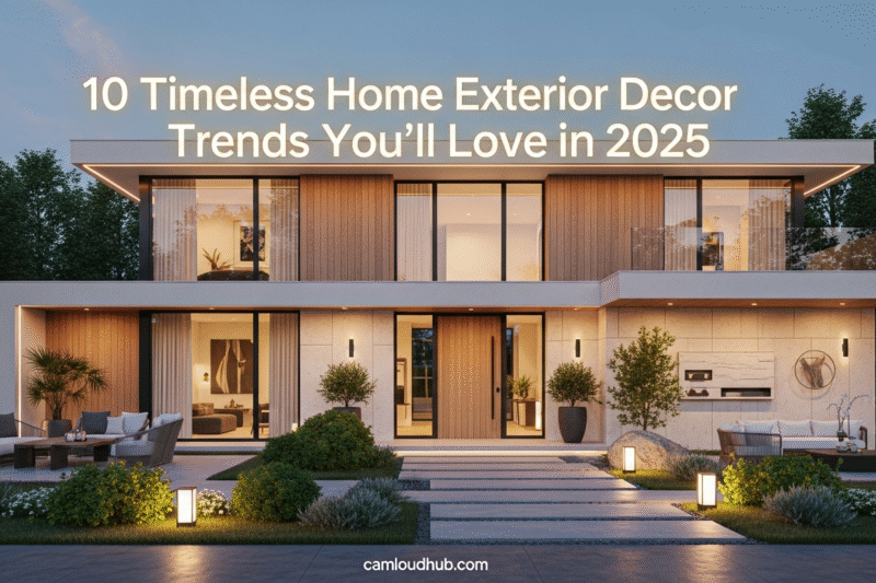 10 Timeless Home Exterior Decor Trends You’ll Love in 2025