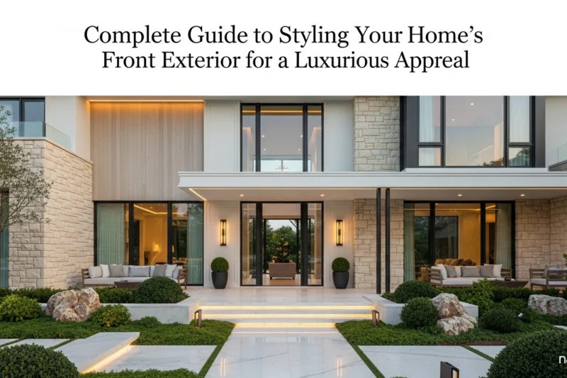 Complete Guide to Styling Your Home’s Front Exterior for a Luxurious Appeal 2025