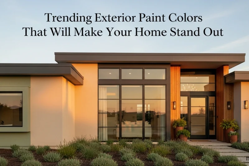 Trending Exterior Paint Colors 2025 That Will Make Your Home Stand Out