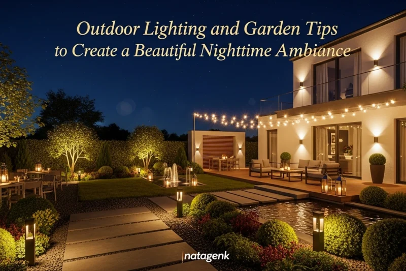Outdoor Lighting and Garden Tips to Create a Beautiful Nighttime Ambiance 2025