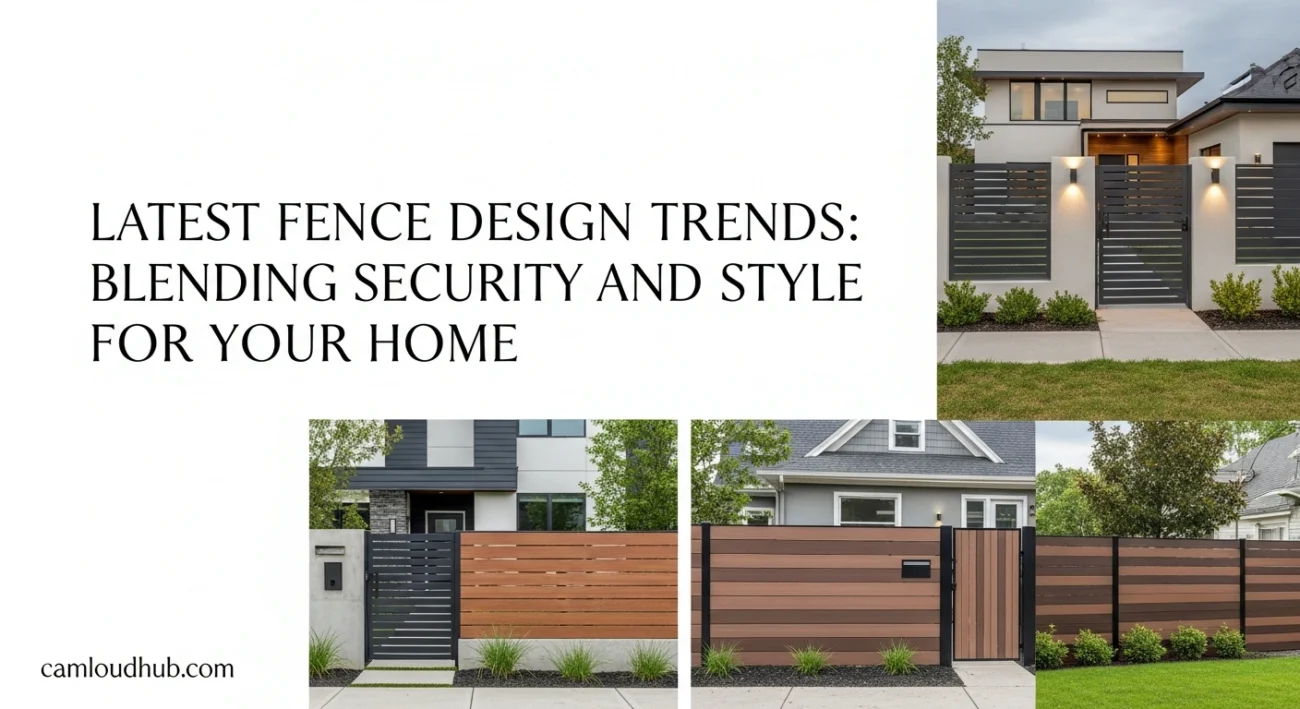 Latest Fence Design Trends: Blending Security and Style for Your Home