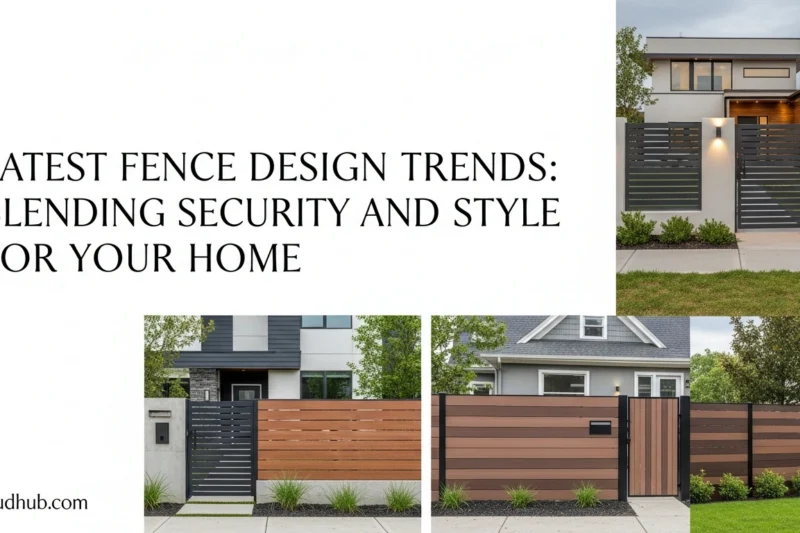 Latest Fence Design Trends: Blending Security and Style for Your Home